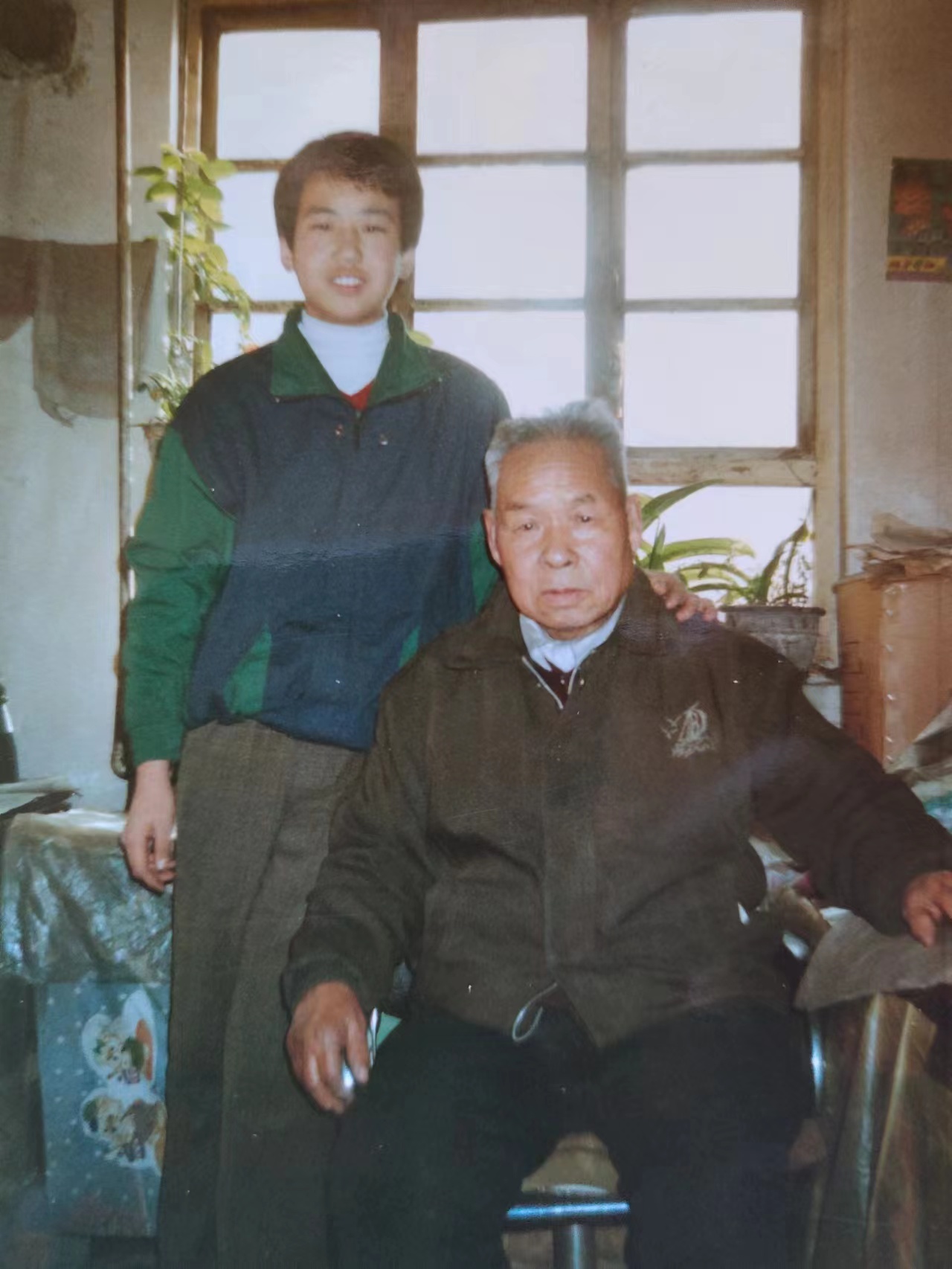 这是我和我的姥爷